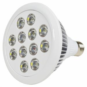 水槽 用 スポット ライト 24W 電球 12LED 青2白10 口金 E26 アクアリウム 電球 照明 植物育成 水草 サンゴ 熱帯魚 照射角90度