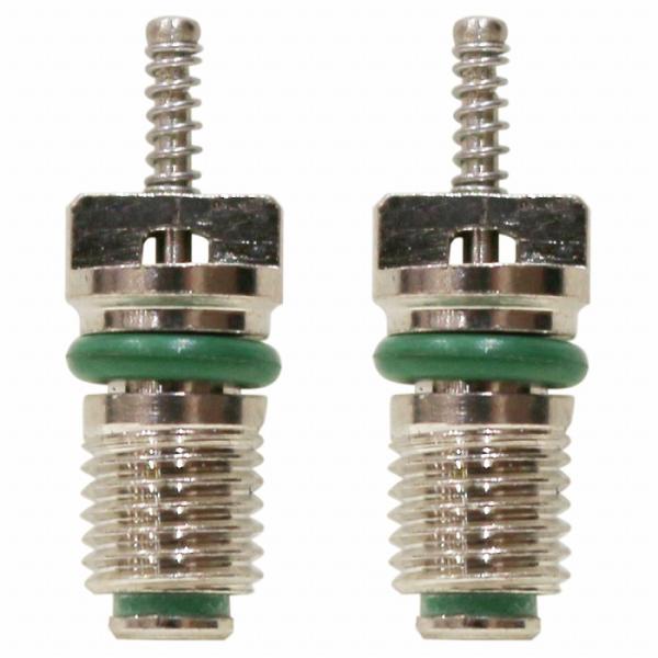 2個セット R134a HFC134a 対応 エアコン バルブコア 国産 外車 対応 虫ゴム エアコ...