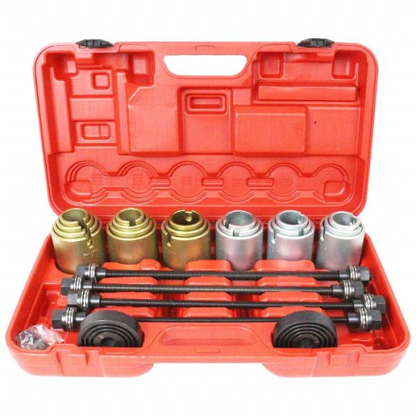ブッシュ ベアリング シール 脱着 圧入 交換 特殊工具 SST 26点セット ケース付 油圧プレス...