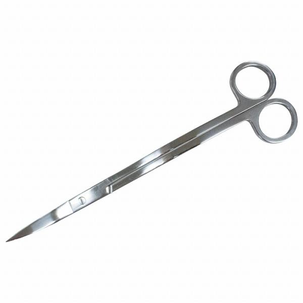 水槽 ハサミ [ S字型 25cm ] 水草 トリミング 用 ステンレス 熱帯魚 アクアリウム メン...