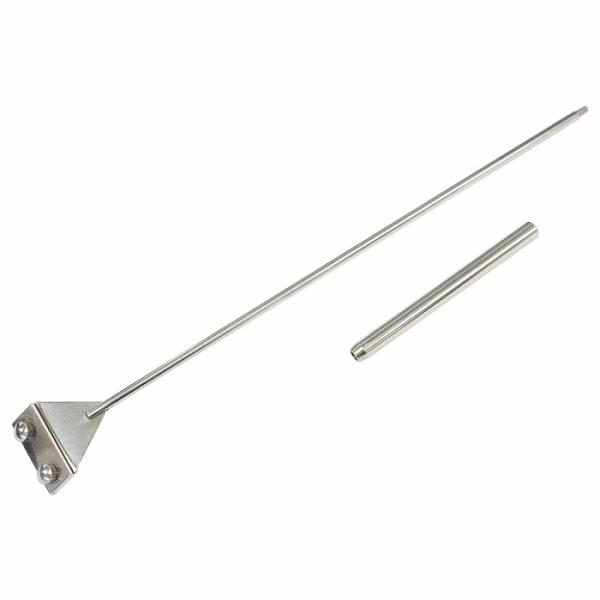 ステンレス 46cm 460mm 水槽 メンテナンス ロング スクレーパー 2段式 清掃 ヘラ ステ...