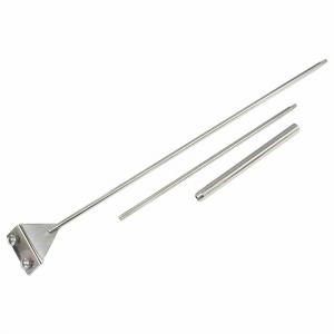 ステンレス 46cm 460mm 水槽 メンテナンス ロング スクレーパー 2段式