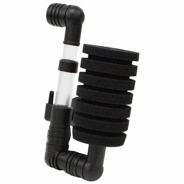 水槽 スポンジフィルター 19cm 20L以下 小型水槽用 酸素 メンテナンス 水質維持 水質管理 ...
