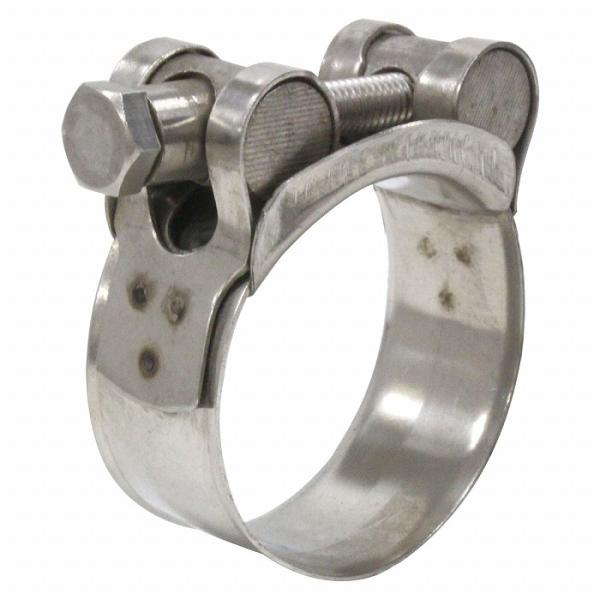 マフラーバンド 1個 40 - 43mm ホース バンド ステンレスマフラークランプ