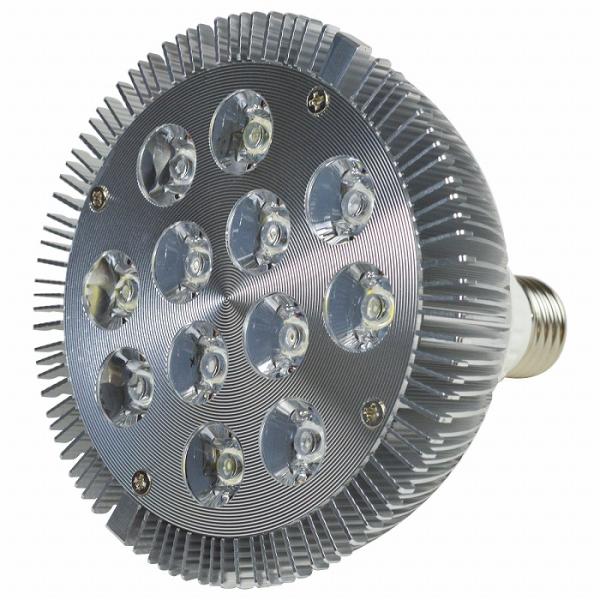 【青4/白4/紫外線4】24W(2W×12) 電球 E26 口金 水槽 用 照明 植物育成 スポット...