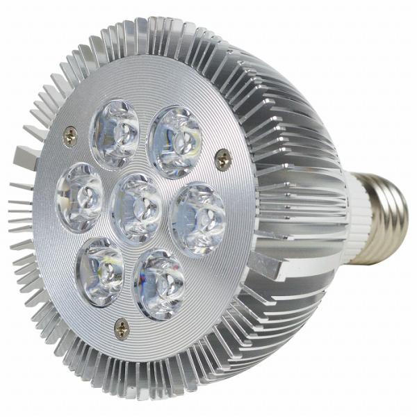 水槽 用 スポット ライト 電球 7LED 14W 青5/白2灯 口金 E26 アクアリウム 電球 ...