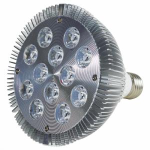 水槽 用 スポット ライト 電球 7LED 14W 青5/白2灯 口金 E26