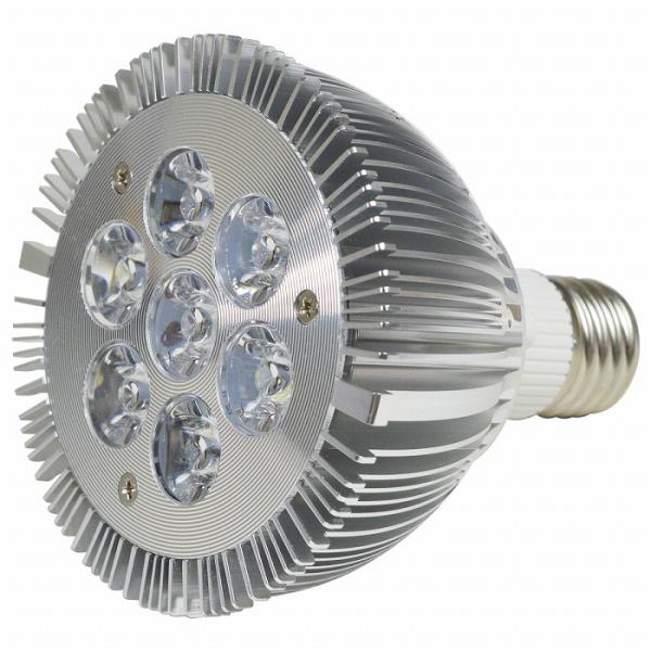 水槽 用 スポット ライト 14W 電球 7LED 青4/白2/紫外線1 口金 E26 アクアリウム...