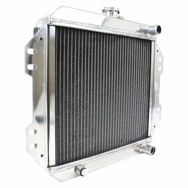 ジムニー JA11 MT アルミ製 ラジエーター アルミ 3層 極厚 ラジエター V-JA11V マ...