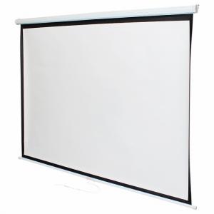 高画質 80インチ 80型 4:3 手動 巻き 吊り下げ式 プロジェクター