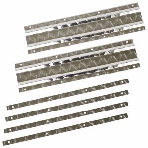 エクイップ　泥除け　ウロコ 泥除けステー ステンレス製 【440mm/44cm ウロコ柄】 厚さ1mm 2