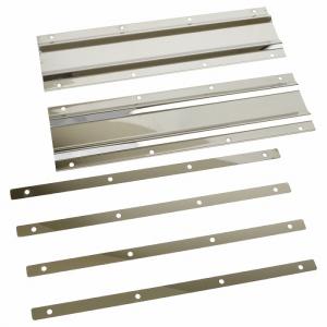 泥除けステー ウエイト ステンレス製【430mm/43cm 鏡面ステン】厚さ1mm