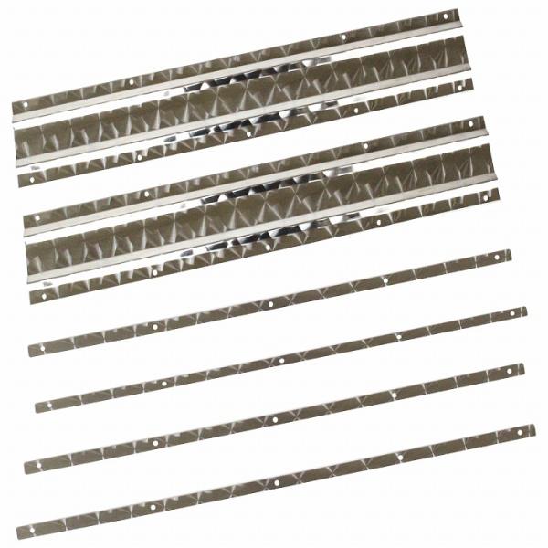 泥除けステー ウエイト ステンレス製【600mm/60cm ウロコ柄】厚さ1mm トラック用 2t/...