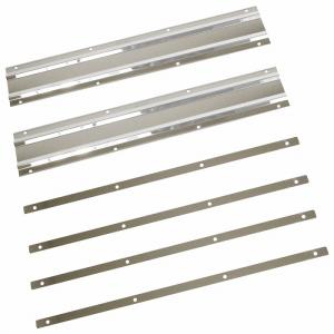 鏡面ステンレスウエイト付泥除け2枚セット 泥除けステー ウエイト ステンレス製【860mm/86cm 鏡面ステン