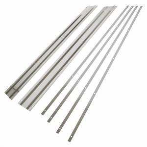 泥除けステー ウエイト ステンレス製【1140mm/1m14cm 鏡面】厚さ1mm