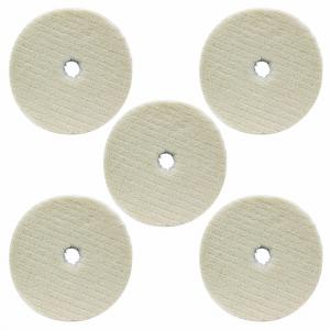 5枚 セット【粗目/Φ150】ウールバフ 外径 150mm ポリッシャー 研磨