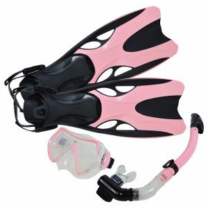 シュノーケル 3点セット 女性用 S/Mサイズ ...の商品画像