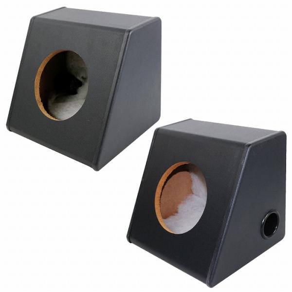 6インチ用 スピーカー ボックス BOX ホール径 12.5cm リア スピーカー 15cm ウーフ...