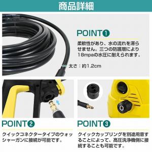 『15m』 ケルヒャー 互換 延長 ホース 高...の詳細画像2