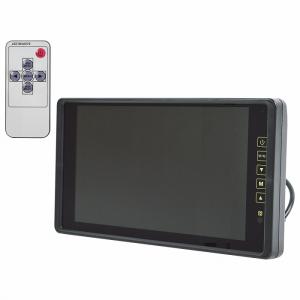 ヘッドレストモニター7インチ ヘッドレストモニター LED液晶 7インチ 左右2個セット ベージュレザー