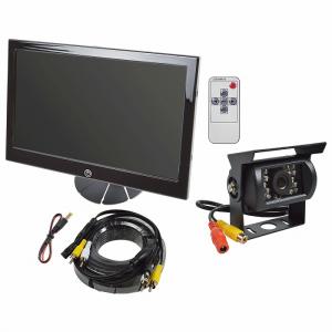 ツインモニター 4.3インチ 4系統入力 12V 24V 2画面 オンダッシュ