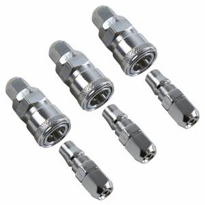 ワンタッチカプラー オス/メス 3セット 6個 内径5mm 外径8mm