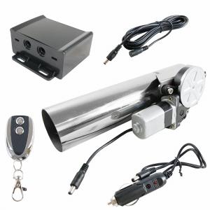 汎用 63mm リモコン付 可変バルブ マフラー 音量調整 負圧式 タイコ