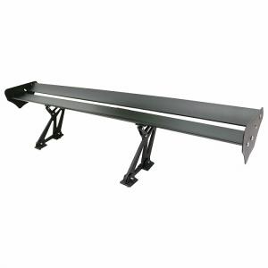 GTウイング 汎用 1350mm アルミ製 マットブラック 穴あけ不要 挟み込み