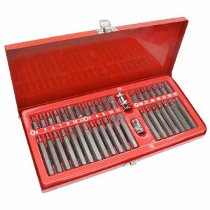 ビットソケット 40個 トルクス/六角/ヘキサゴン 星型