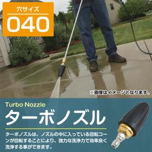 040穴 15.1L(分) ターボノズル 回転...の詳細画像1