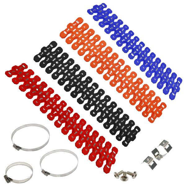 汎用 チャンバー ガード マフラー エキパイ YZ125 YZ85 KX85 KX65 YZ250X...