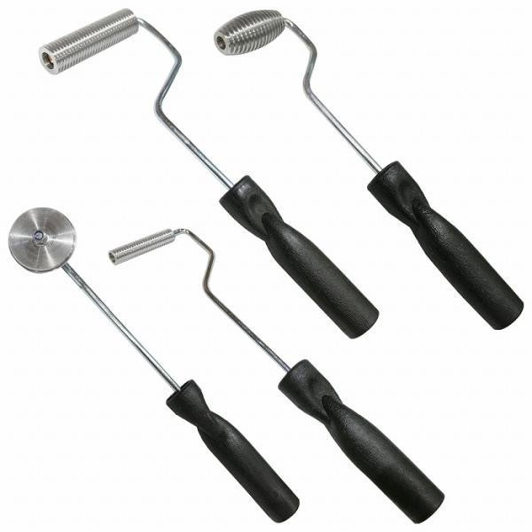 脱泡 気泡 抜き ローラー セット FRP エアロ 加工 補修 4点 set グラスファイバー 樹脂...