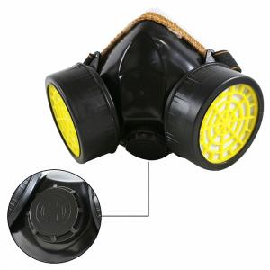 『2個set マスク ゴーグル』粉塵 塗装 黄...の詳細画像3