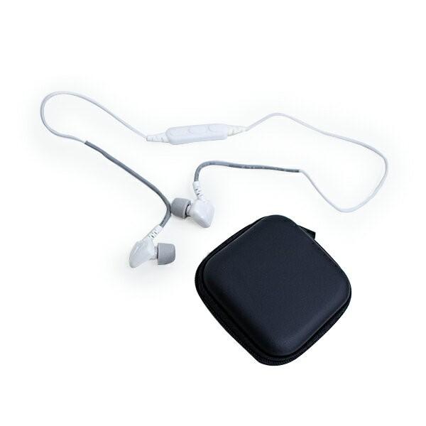 Bluetooth4.1搭載 高音質 ワイヤレスイヤホン カナル型 リモコン付き ホワイト/白 『ワ...