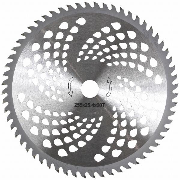 [5枚]草刈り チップソー 替刃 外径 255mm 刃数 60枚刃 穴径 25.4mm 草刈り機 草...