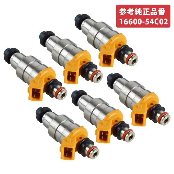 6本セット インジェクター ステージア 260RS RB26DETT スカイライン GT-R R32...