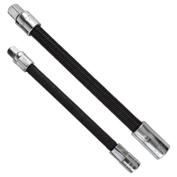 フレキシブル エクステンションバー 2本セット『 1/2 250mm 』『 3/8 200mm 』 ...