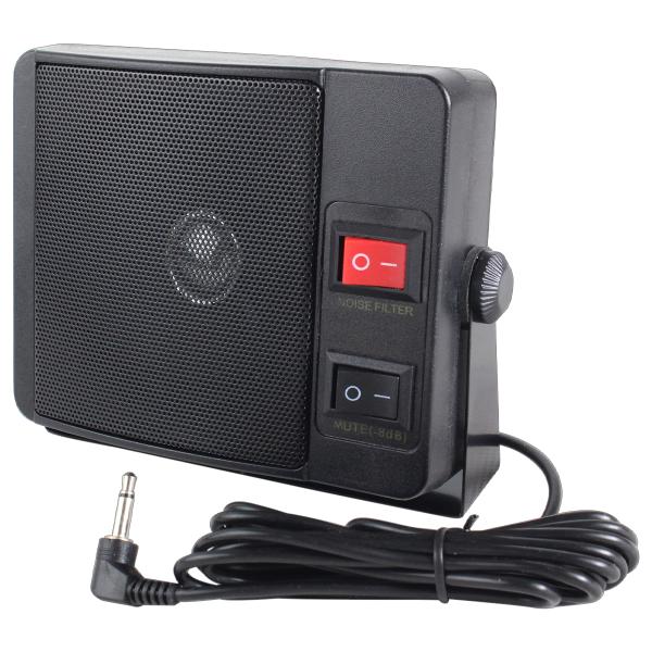 ミュート機能 アマチュア無線機 外部スピーカー 置き型 5W 3.5φ プラグ CB無線 パーソナル...