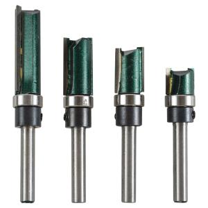 未使用　トリマービット4本組 トリマー ルータービット 24本セット 電動ルーター用 電動トリマー用