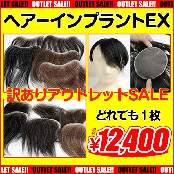 送料無料、ほぼ半額【訳ありアウトレット】フロント用・幻のつむじ・円形脱毛用(1枚)※本体のみ