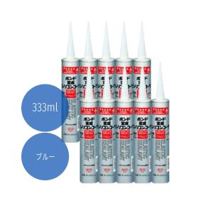 コニシ 変成シリコンコーク 333ml ブルー #04626｜incs