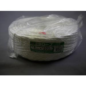 ユタカメイク ＰSロープ 8mmＸ200m 白 ＰS8−200｜incs インクス Yahoo!店