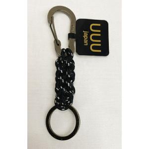 三友産業 クランクステッチキーリング リフレクティブブラック UUU-0104 3mm×80cm