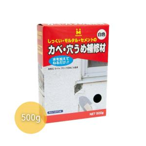 日本ミラコン産業 壁穴埋め補修剤 500G 白 ...の商品画像