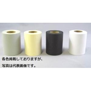 キャンバステープ 75mm巾 絹目 黒 保温材の保護などに使用する キャンバステープ 75mm巾 絹目 黒 保温材の保護などに使用する