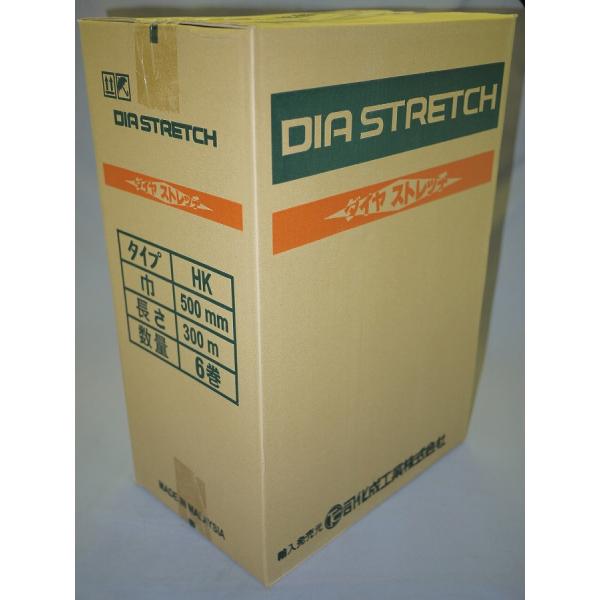 司化成工業 ストレッチフィルムＨＫ 15μＸ500mmＸ300m 6本セット
