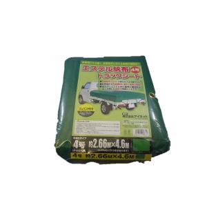 アイネット エステル帆布トラックシート 4号 約2.66mX4.6m｜incs インクス Yahoo!店