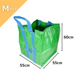 バロンフゴグリーン#100 55x55x60cm 容量180L 150kg 小泉製麻 縦