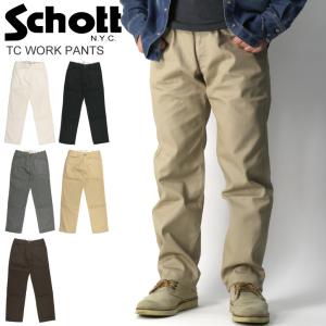 Schott N.Y.C ショット TC ツイル ワーク パンツ チノパン