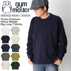 (ジムマスター) gym master 10.4oz プレミアム ヘビーウエイト ビッグ ロング Tシャツ メンズ レディース｜indeeg